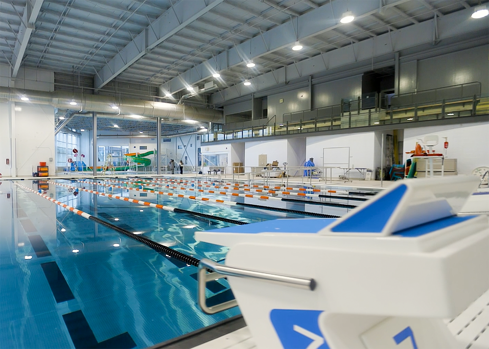 A new stainless steel lap pool -- located at the Alder Street Recreation Centre in Orangeville